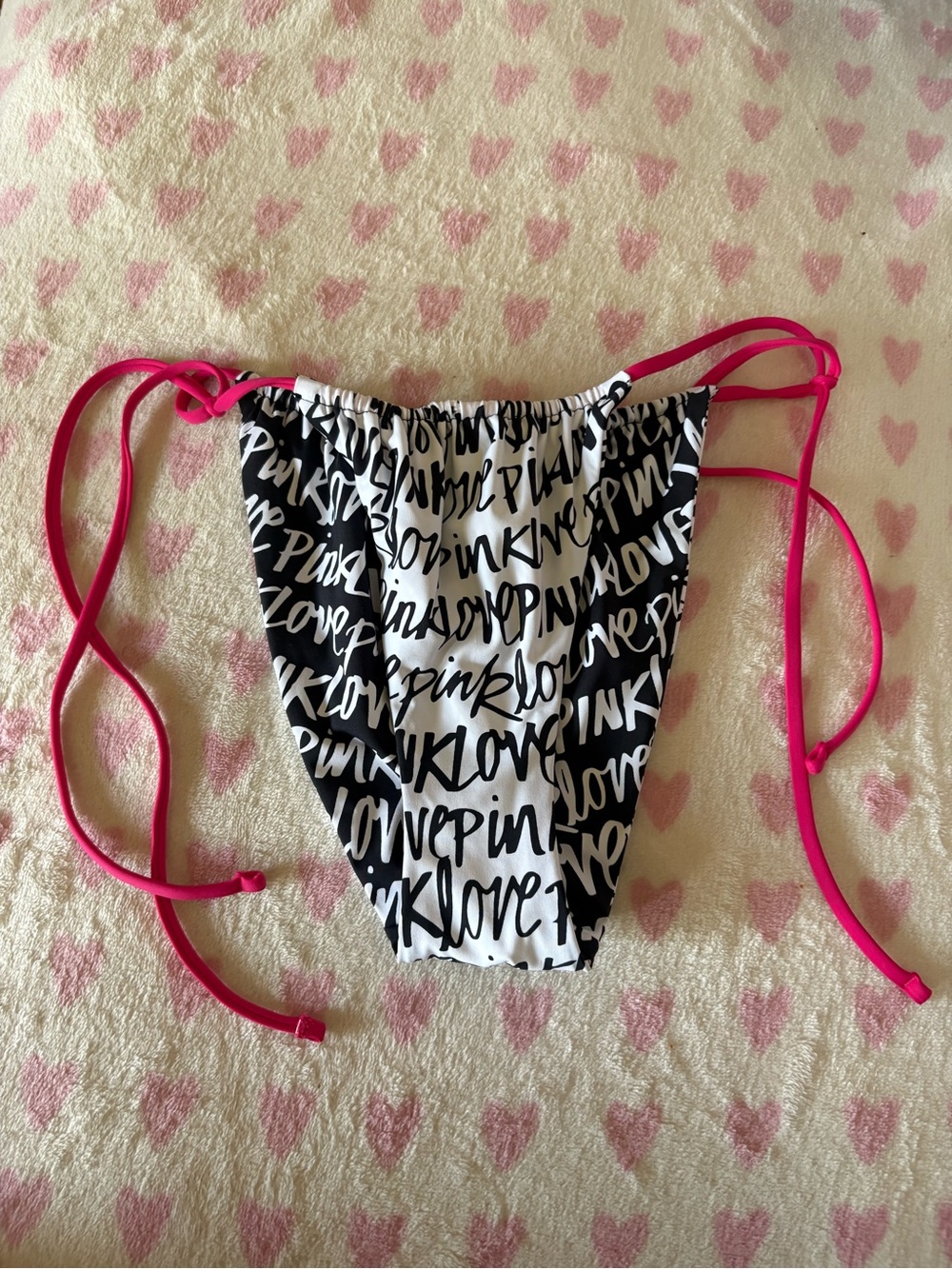 Pink Victoria’s Secret itsy swim bottom